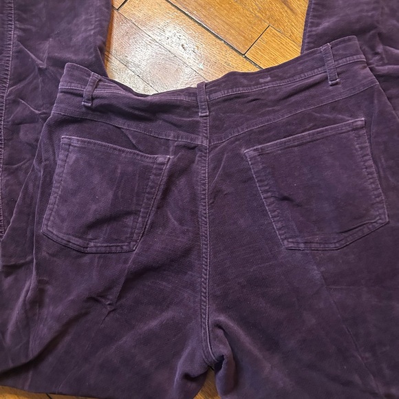 Bill Blass Deep Purple Stretch Velvet - Picture 4 of 8